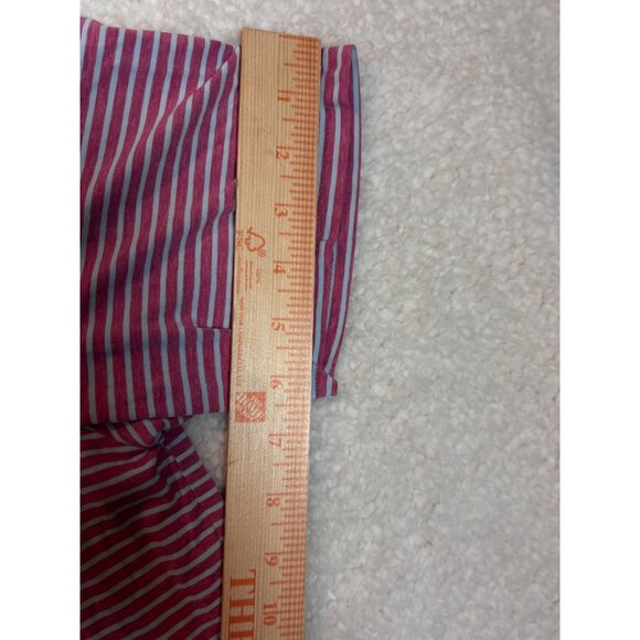 Johnnie-O Mens Hangin Out Striped Polo Shirt M Cotton Blend Casual Wear - Picture 11 of 16